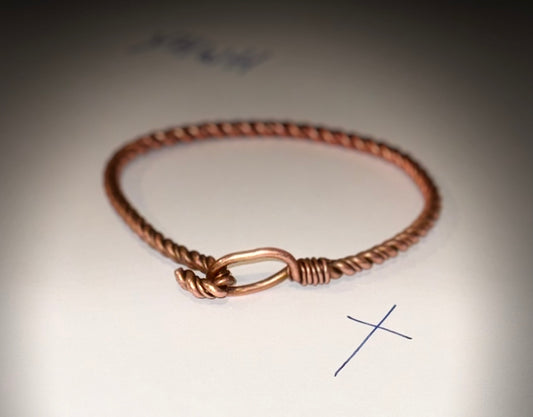 Handmade Copper Bracelet from Sparky (Improved)