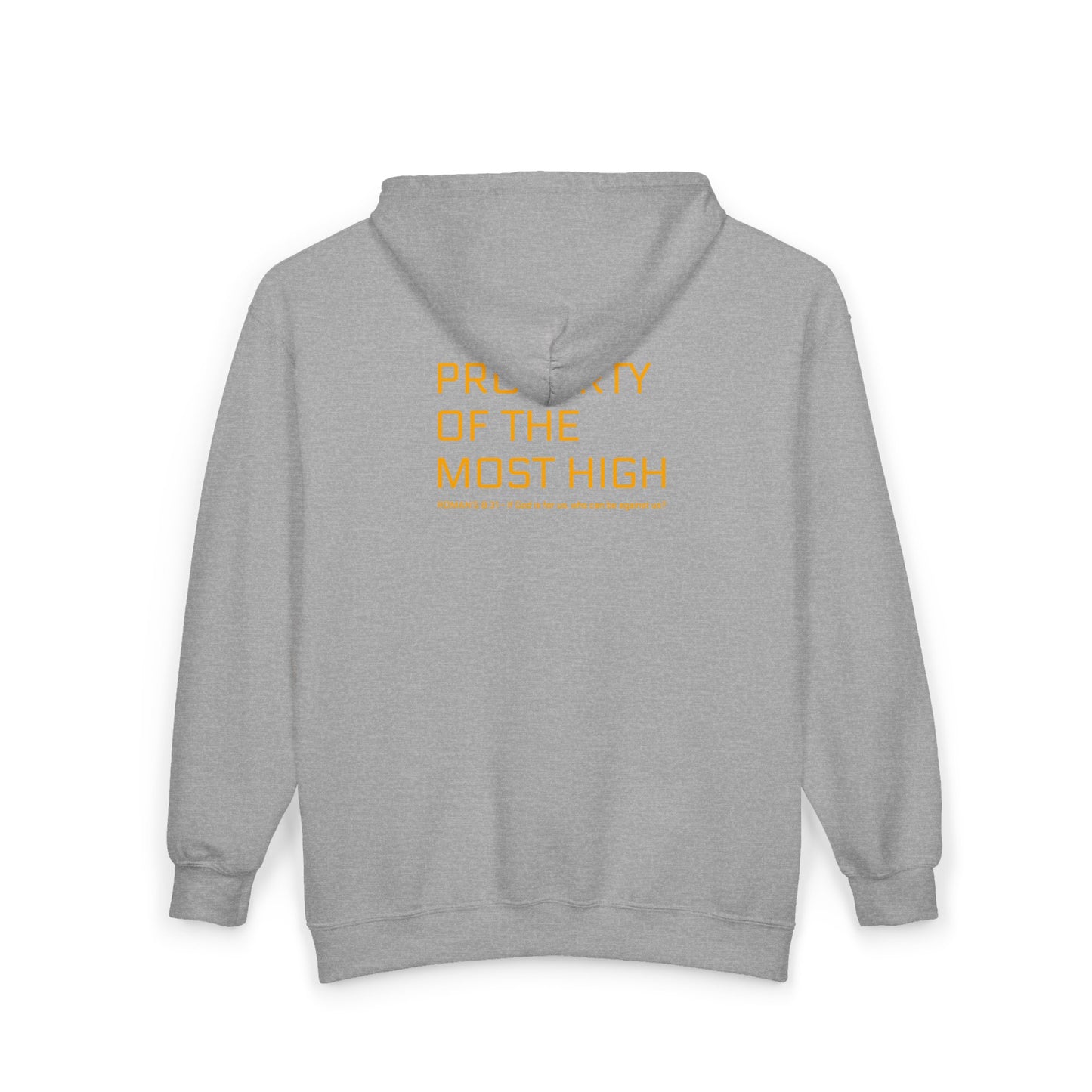 Property of the Most High Hooded Sweatshirt | Unisex Zip Hoodie for Everyday Wear, Casual Comfort, Gift for Spiritual Seekers, [...]