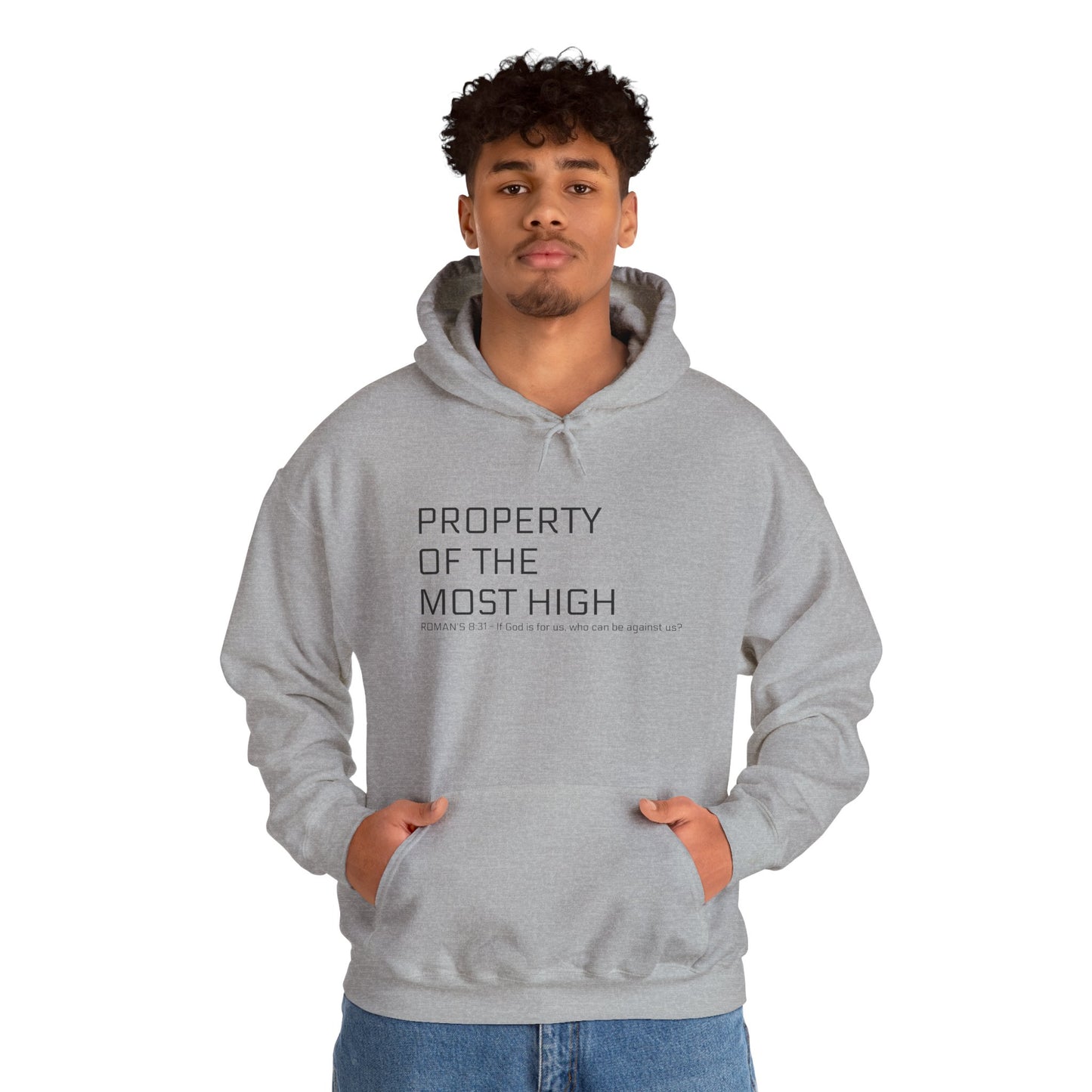 Property of the Most High Hoodie, Unisex Heavy Blend Sweatshirt, Inspirational Gift, Spiritual Apparel, Cozy Casual Wear, Perfect for [...]