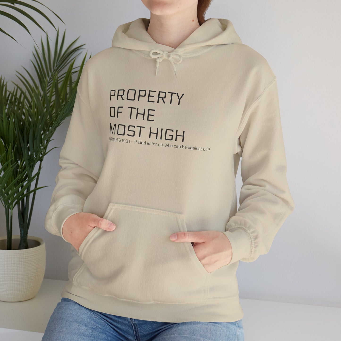 Property of the Most High Hoodie, Unisex Heavy Blend Sweatshirt, Inspirational Gift, Spiritual Apparel, Cozy Casual Wear, Perfect for [...]