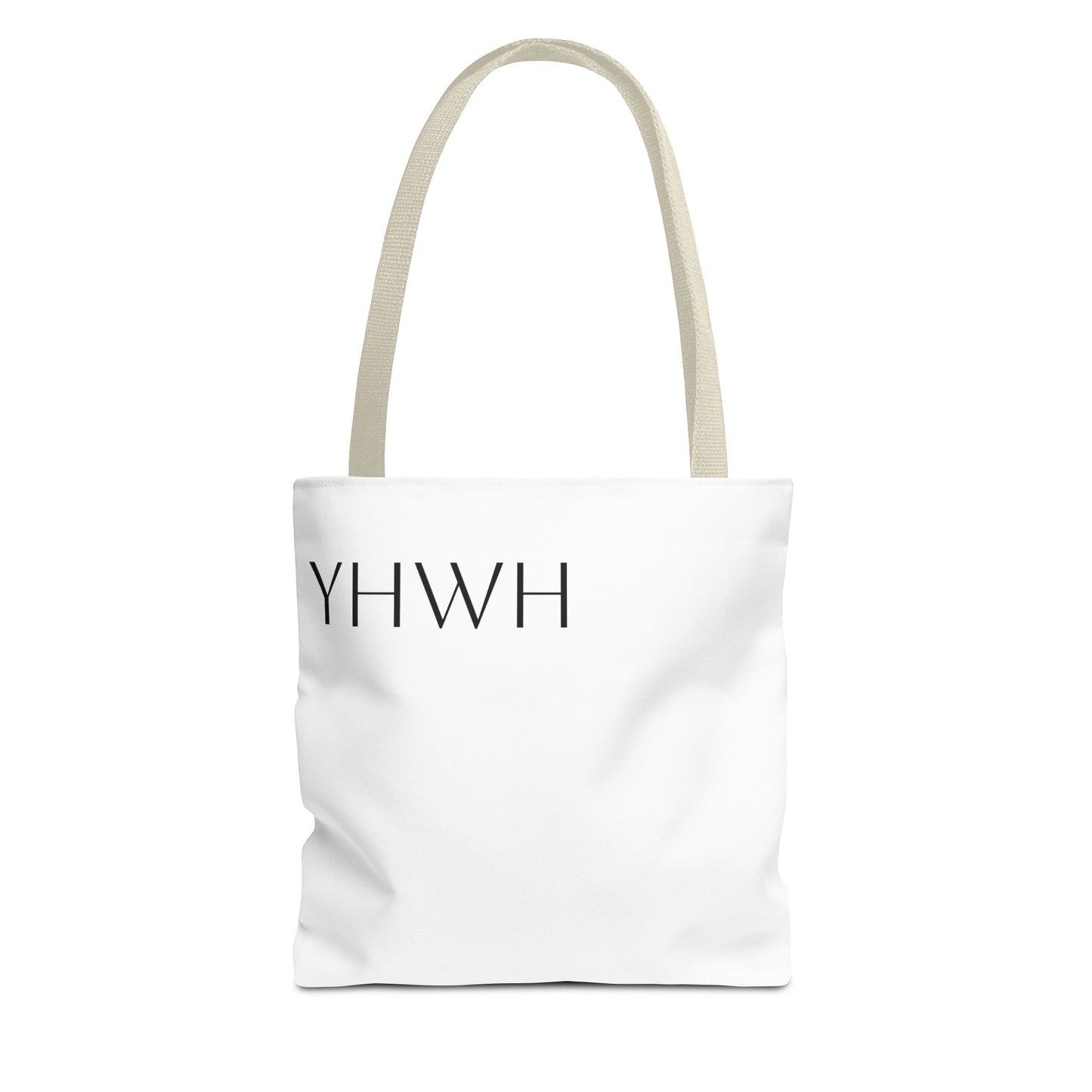 YHWH Symbol Tote Bag, Stylish Shopping Tote, Everyday Carry Bag, Spiritual Gift, Reusable Canvas Bag