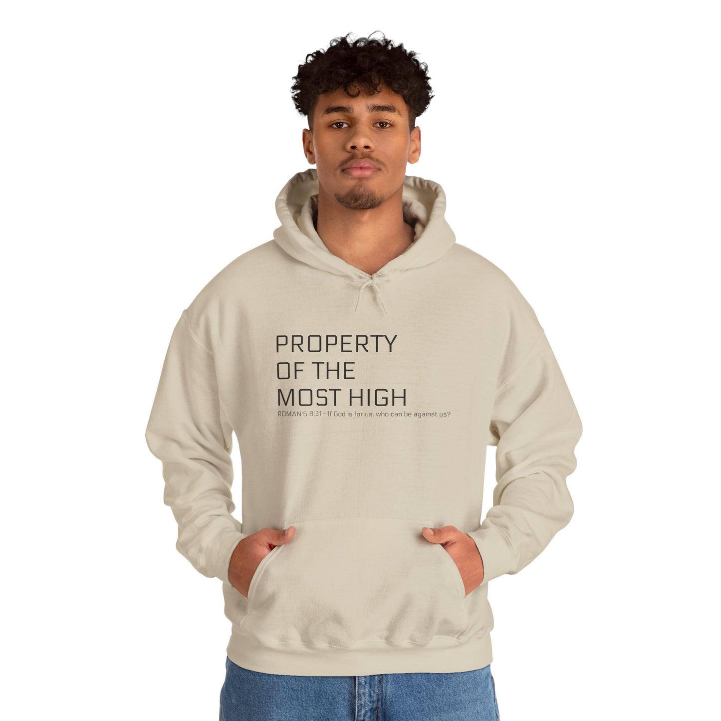 Property of the Most High Hoodie, Unisex Heavy Blend Sweatshirt, Inspirational Gift, Spiritual Apparel, Cozy Casual Wear, Perfect for [...]