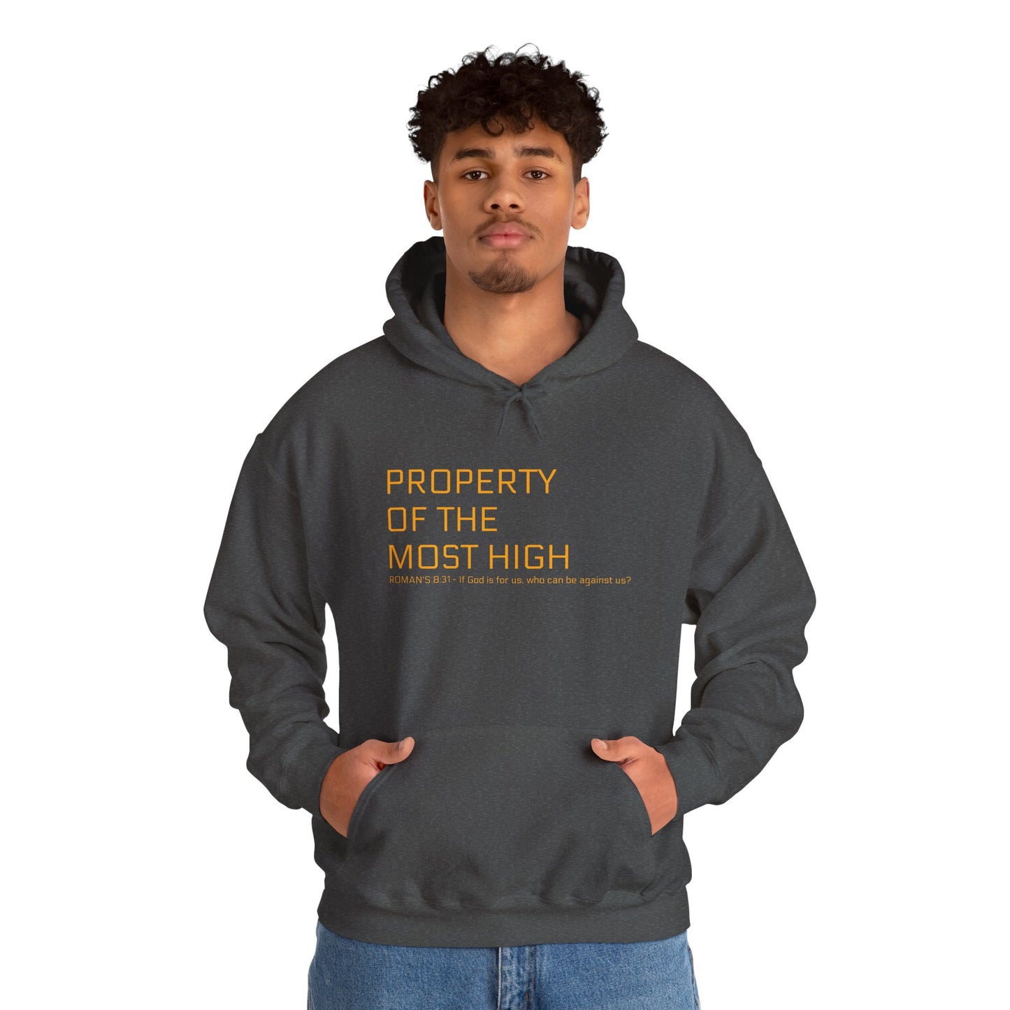 Property of the Most High Hoodie, Unisex Heavy Blend Sweatshirt, Inspirational Gift, Spiritual Apparel, Cozy Casual Wear, Perfect for [...]