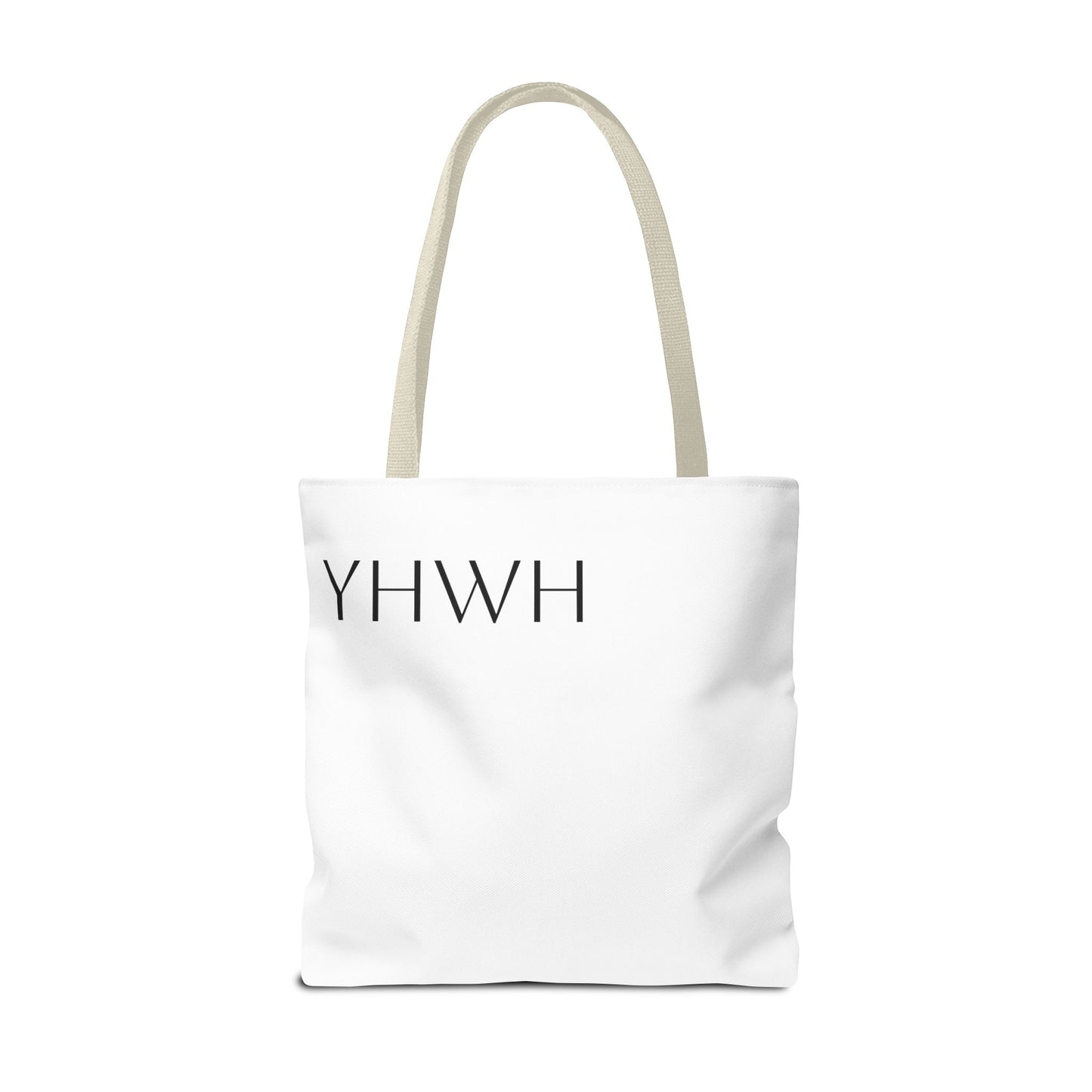 YHWH Symbol Tote Bag, Stylish Shopping Tote, Everyday Carry Bag, Spiritual Gift, Reusable Canvas Bag