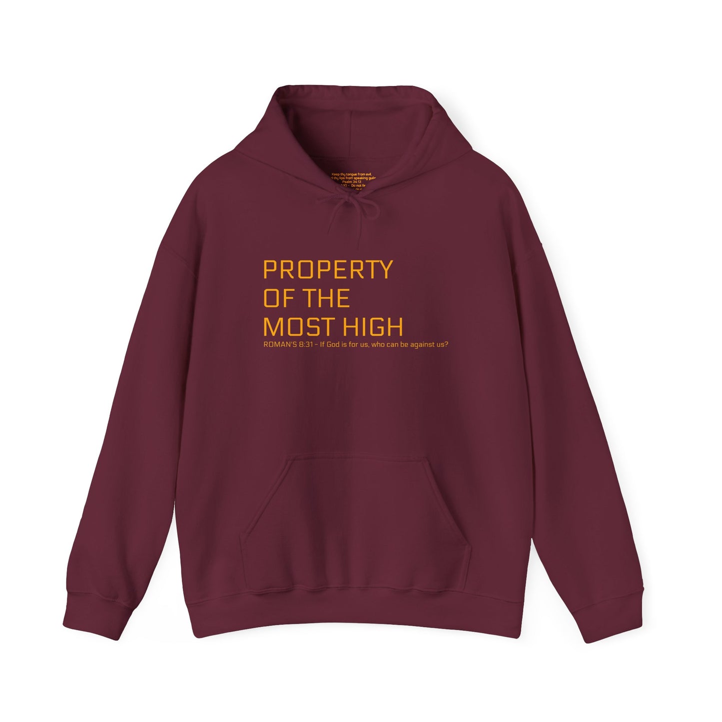 Property of the Most High Hoodie, Unisex Heavy Blend Sweatshirt, Inspirational Gift, Spiritual Apparel, Cozy Casual Wear, Perfect for [...]