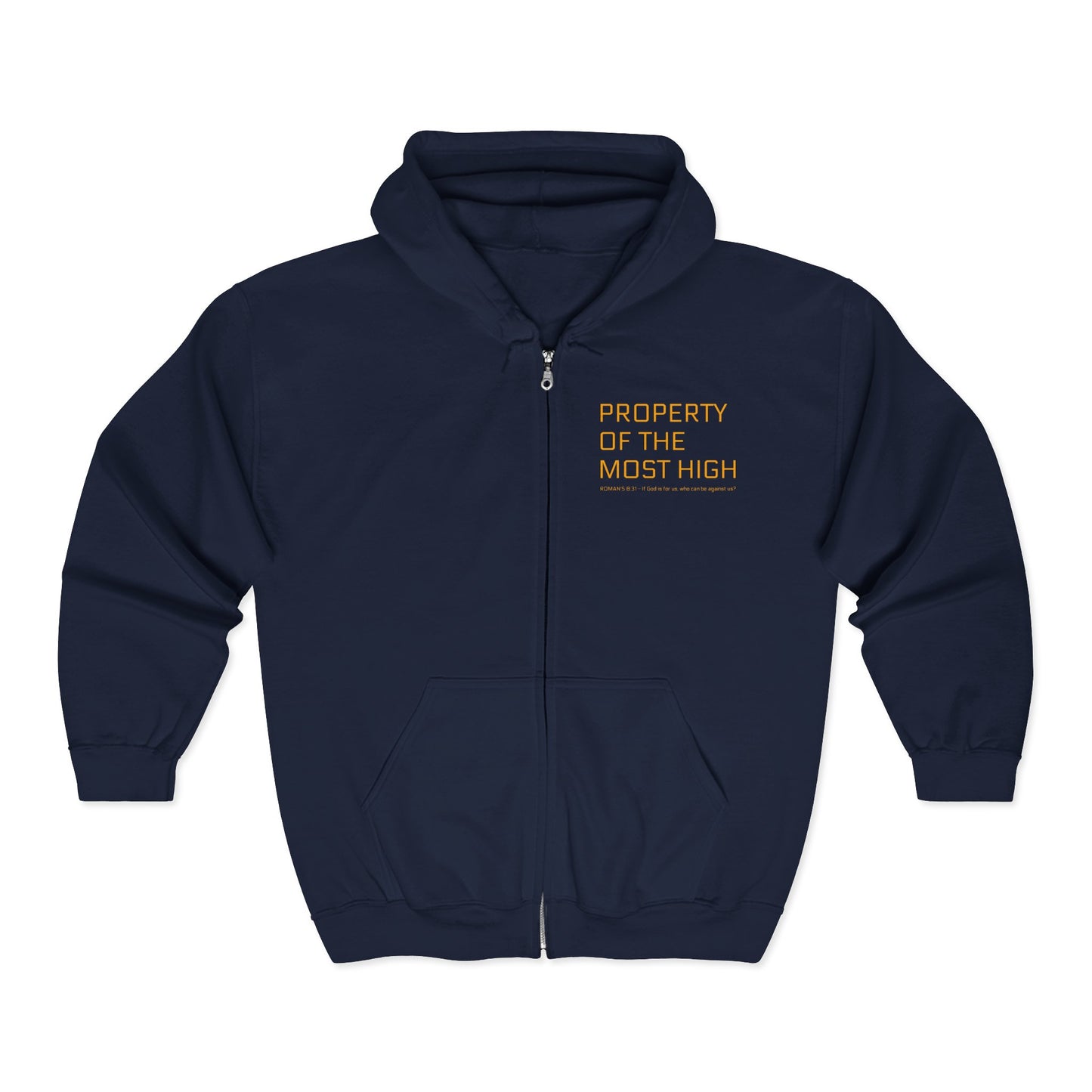 Property of the Most High Hooded Sweatshirt | Unisex Zip Hoodie for Everyday Wear, Casual Comfort, Gift for Spiritual Seekers, [...]