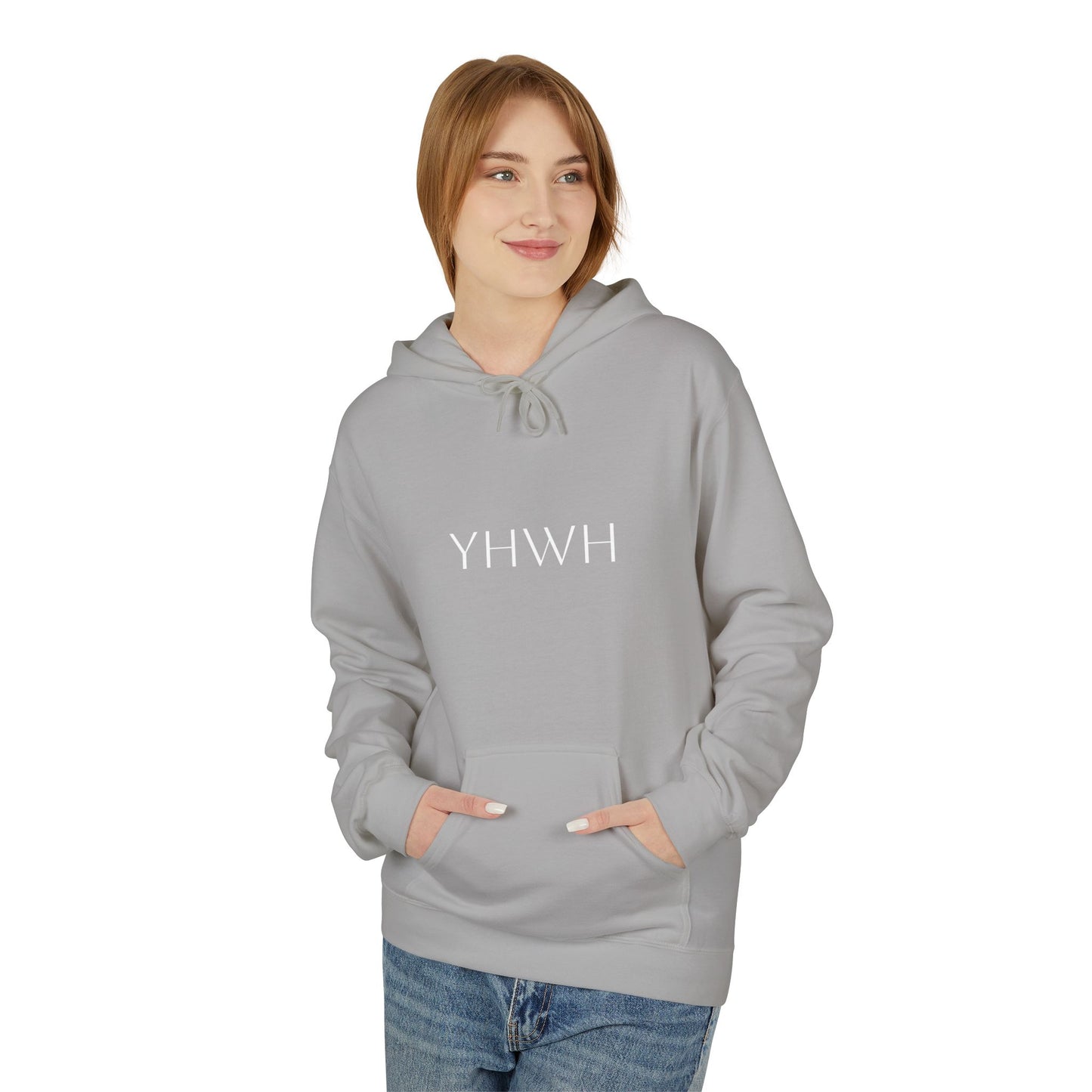 YHWH | Angel Slaying Demons Fleece Hoodie | Unisex Sweatshirt