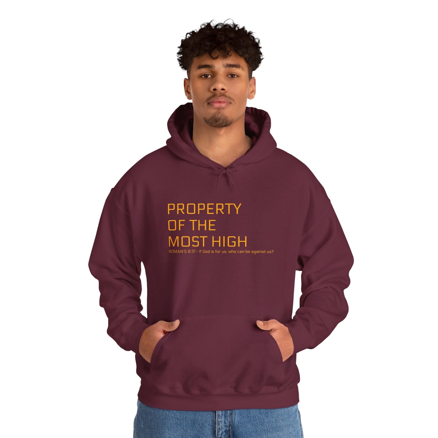 Property of the Most High Hoodie, Unisex Heavy Blend Sweatshirt, Inspirational Gift, Spiritual Apparel, Cozy Casual Wear, Perfect for [...]