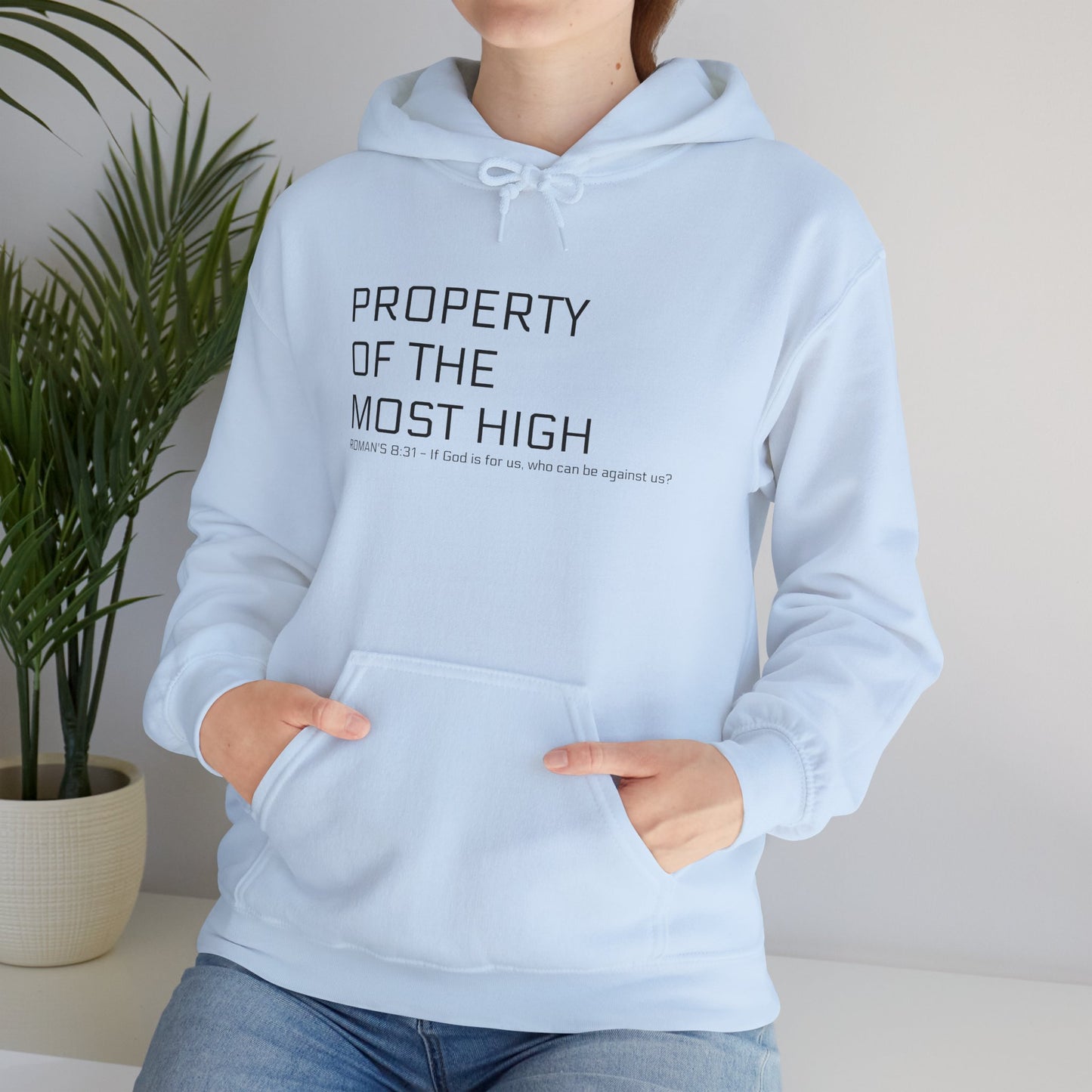 Property of the Most High Hoodie, Unisex Heavy Blend Sweatshirt, Inspirational Gift, Spiritual Apparel, Cozy Casual Wear, Perfect for [...]
