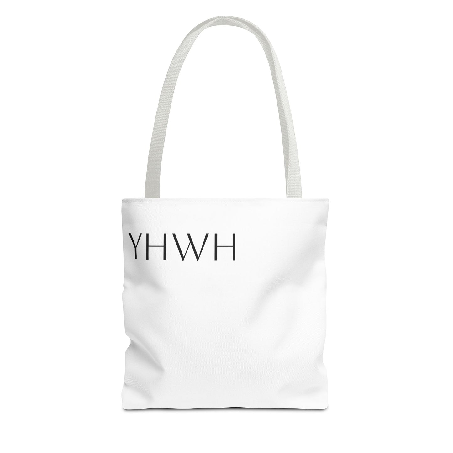YHWH Symbol Tote Bag, Stylish Shopping Tote, Everyday Carry Bag, Spiritual Gift, Reusable Canvas Bag