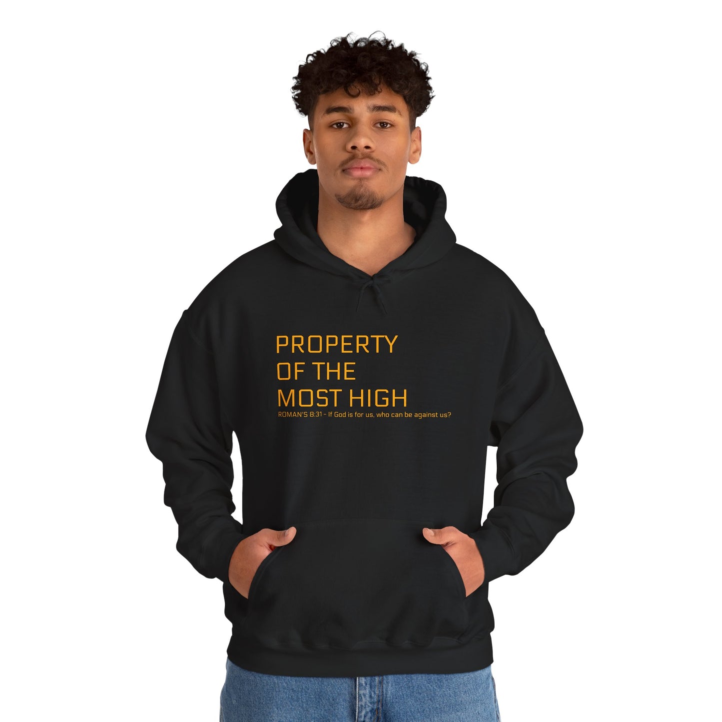 Property of the Most High Hoodie, Unisex Heavy Blend Sweatshirt, Inspirational Gift, Spiritual Apparel, Cozy Casual Wear, Perfect for [...]