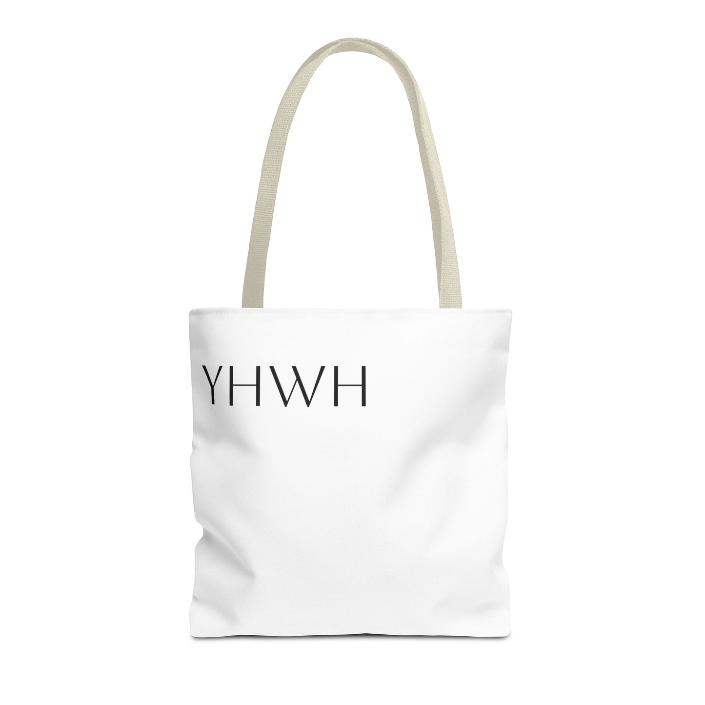 YHWH Symbol Tote Bag, Stylish Shopping Tote, Everyday Carry Bag, Spiritual Gift, Reusable Canvas Bag