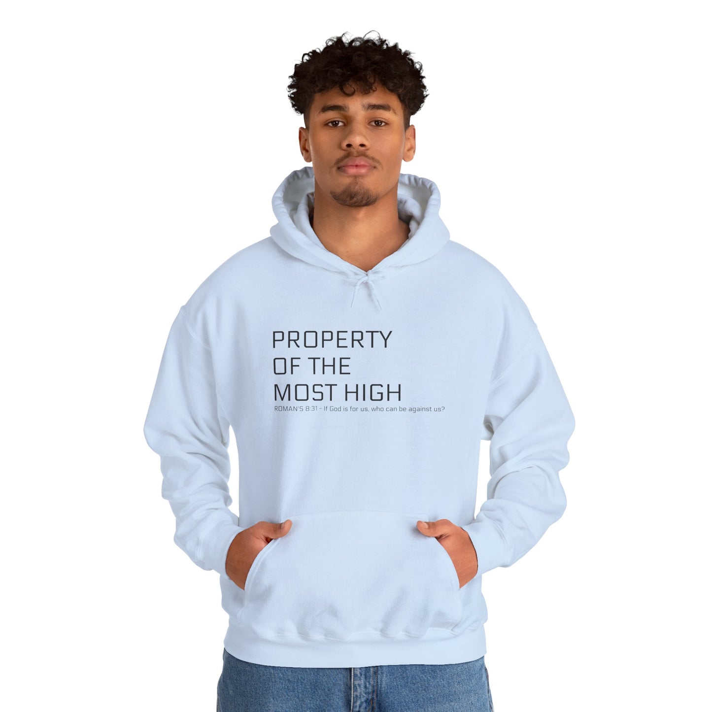 Property of the Most High Hoodie, Unisex Heavy Blend Sweatshirt, Inspirational Gift, Spiritual Apparel, Cozy Casual Wear, Perfect for [...]