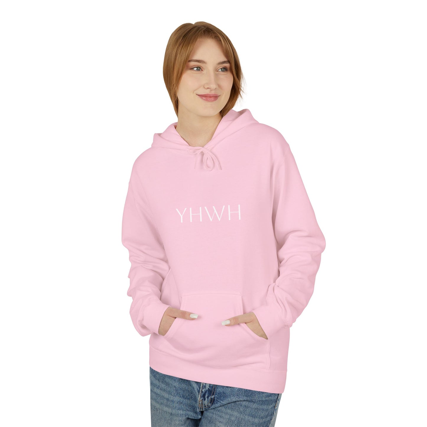 YHWH | Angel Slaying Demons Fleece Hoodie | Unisex Sweatshirt