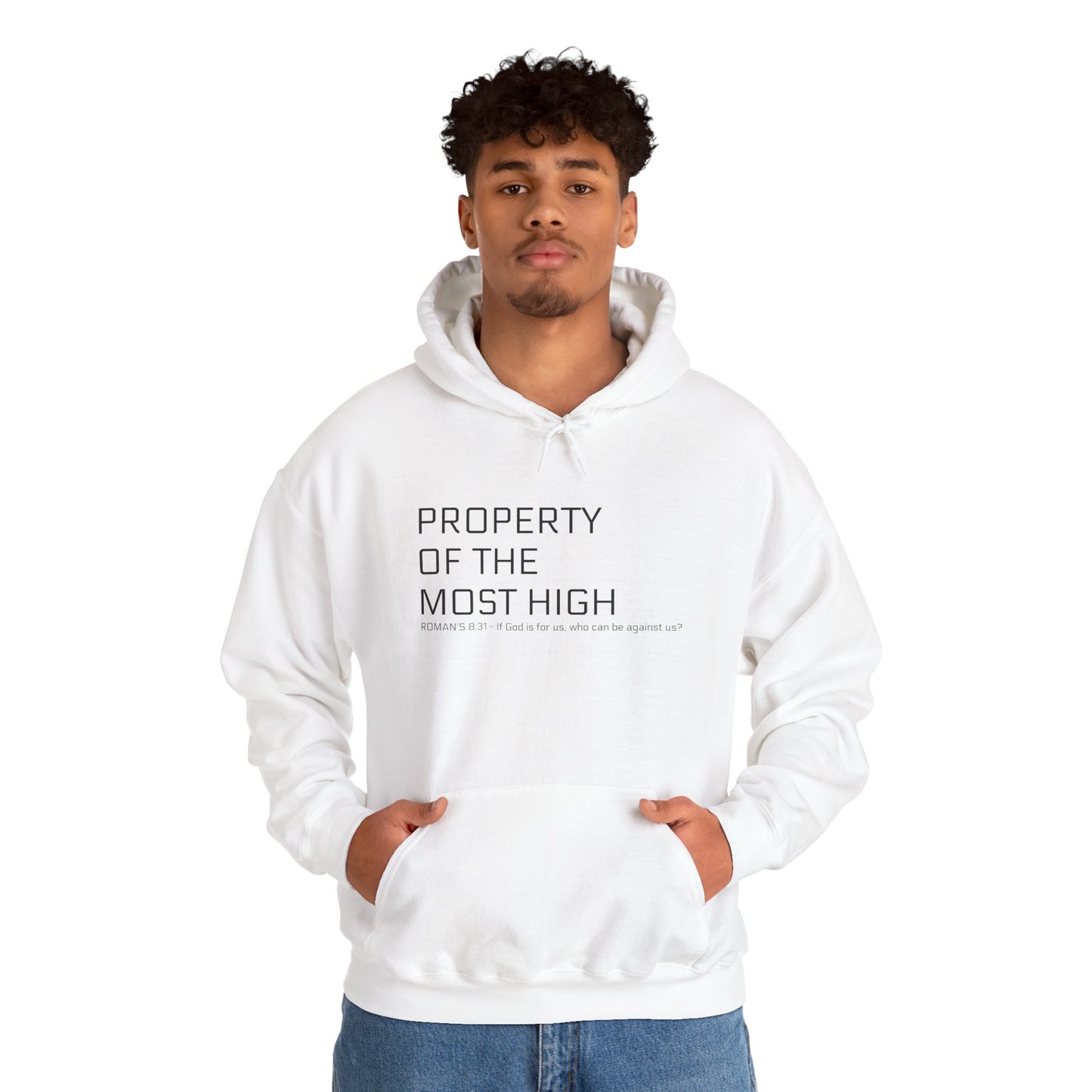 Property of the Most High Hoodie, Unisex Heavy Blend Sweatshirt, Inspirational Gift, Spiritual Apparel, Cozy Casual Wear, Perfect for [...]