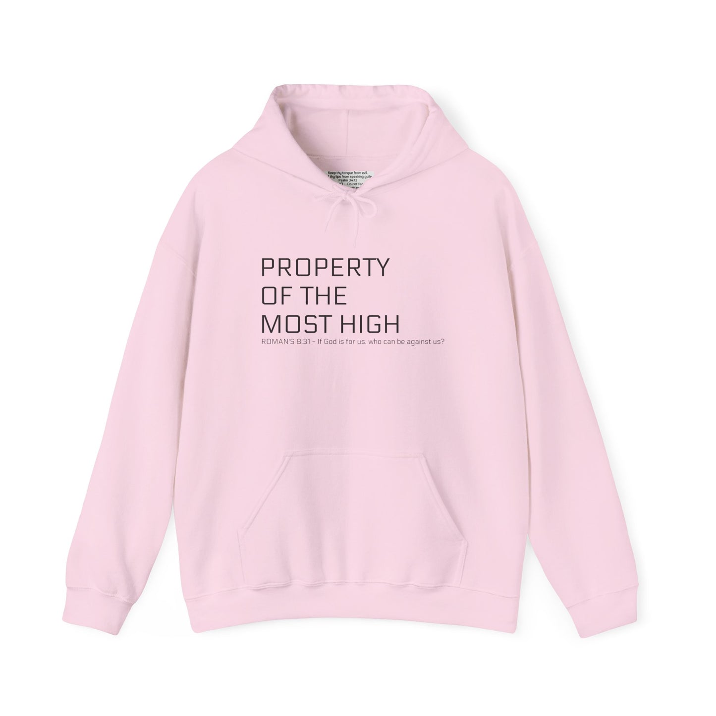 Property of the Most High Hoodie, Unisex Heavy Blend Sweatshirt, Inspirational Gift, Spiritual Apparel, Cozy Casual Wear, Perfect for [...]