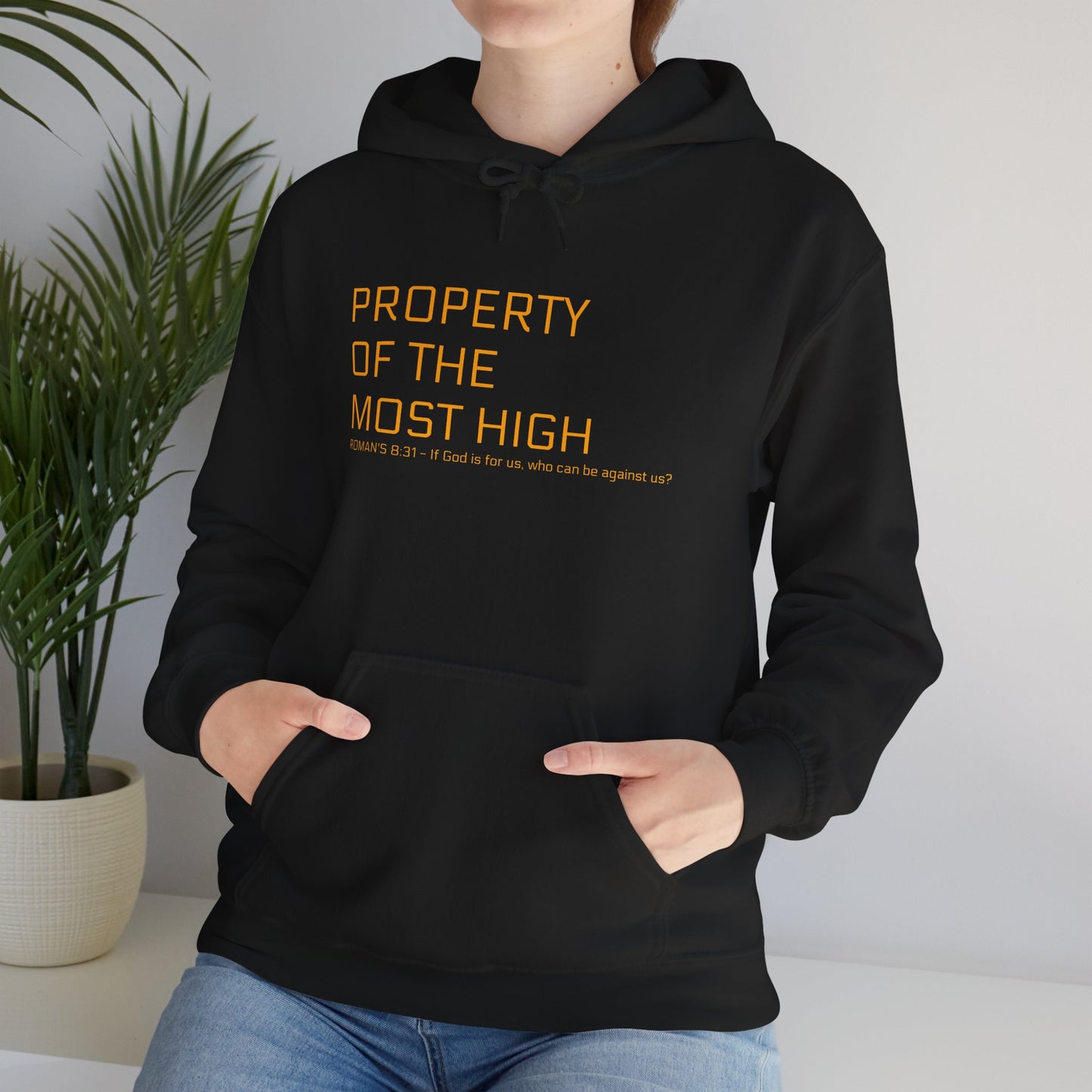 Property of the Most High Hoodie, Unisex Heavy Blend Sweatshirt, Inspirational Gift, Spiritual Apparel, Cozy Casual Wear, Perfect for [...]