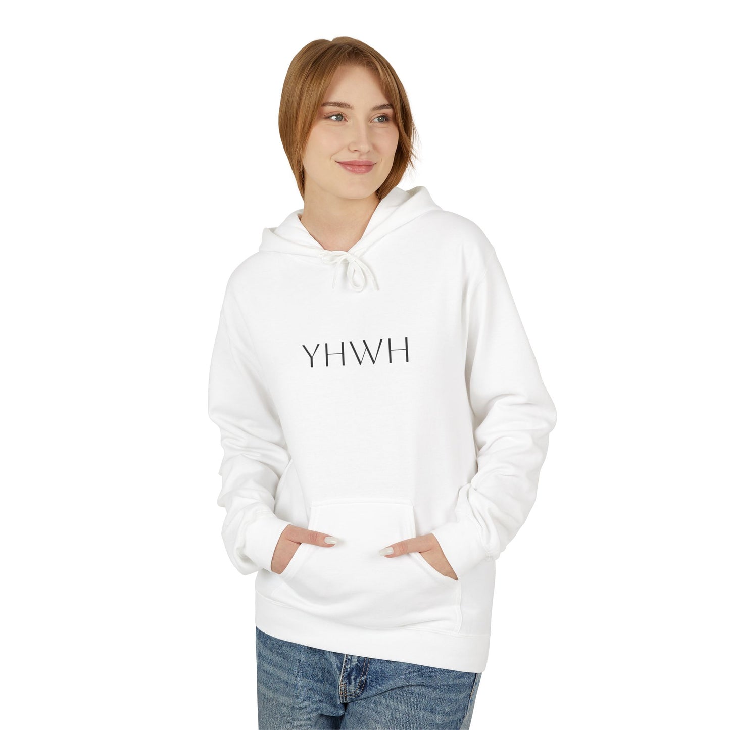 YHWH | Angel Slaying Demons Fleece Hoodie | Unisex Sweatshirt