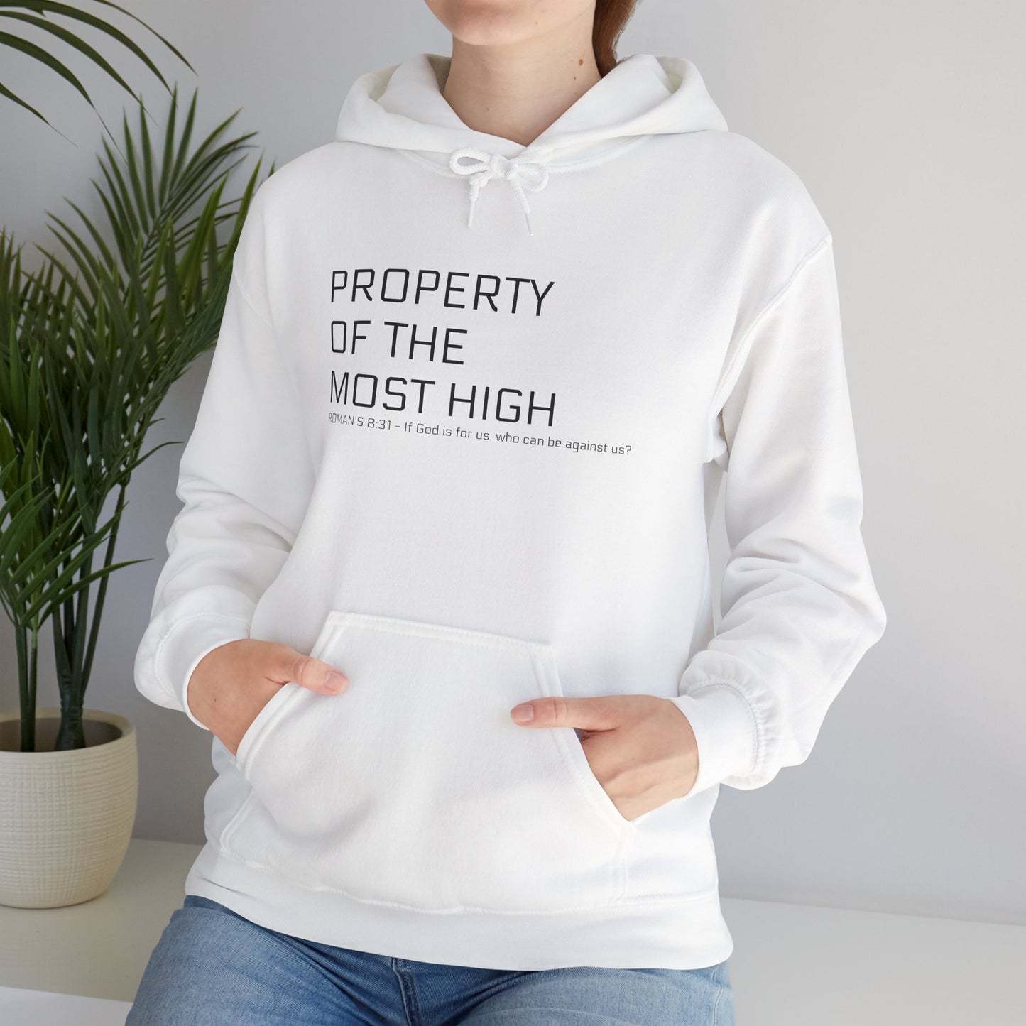 Property of the Most High Hoodie, Unisex Heavy Blend Sweatshirt, Inspirational Gift, Spiritual Apparel, Cozy Casual Wear, Perfect for [...]