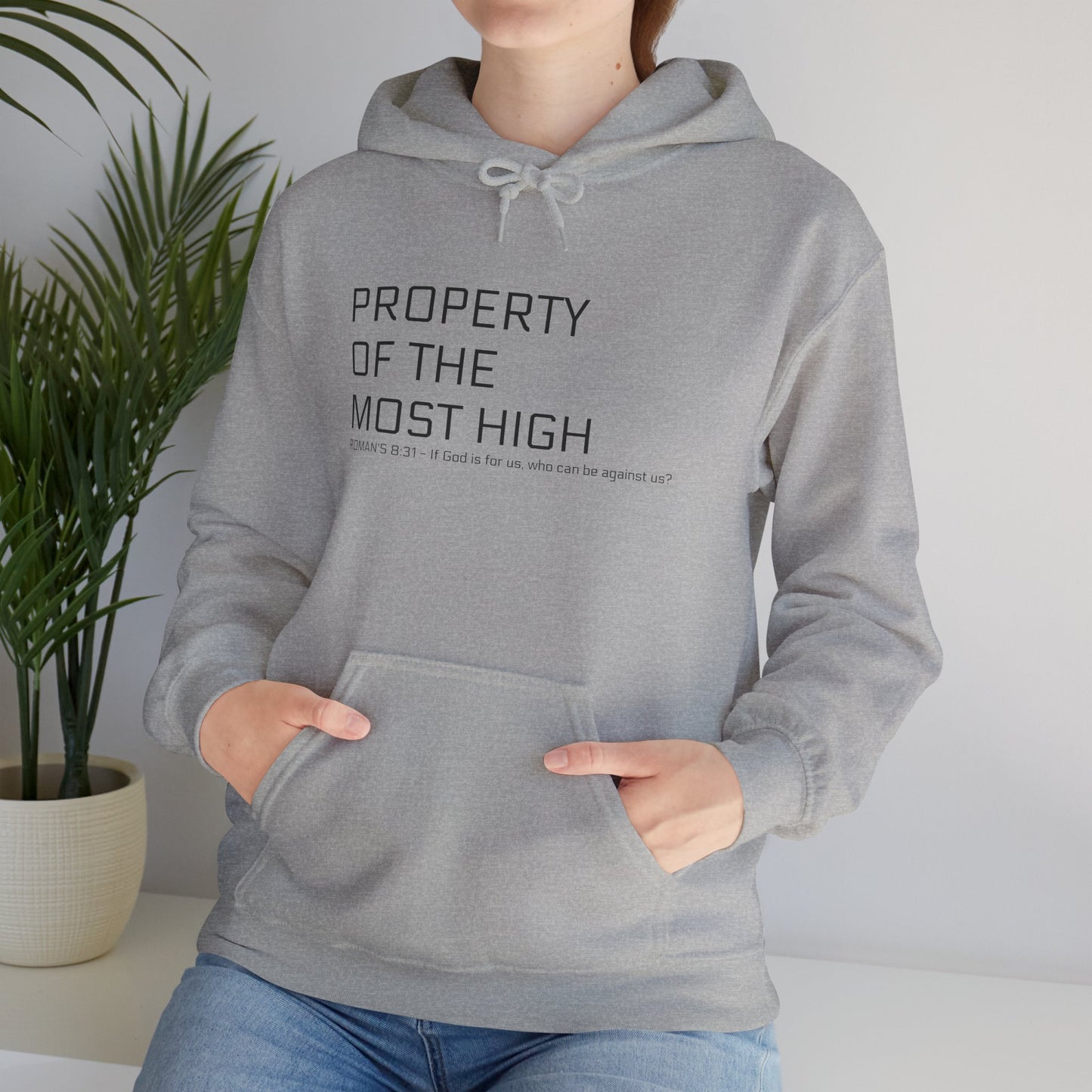 Property of the Most High Hoodie, Unisex Heavy Blend Sweatshirt, Inspirational Gift, Spiritual Apparel, Cozy Casual Wear, Perfect for [...]