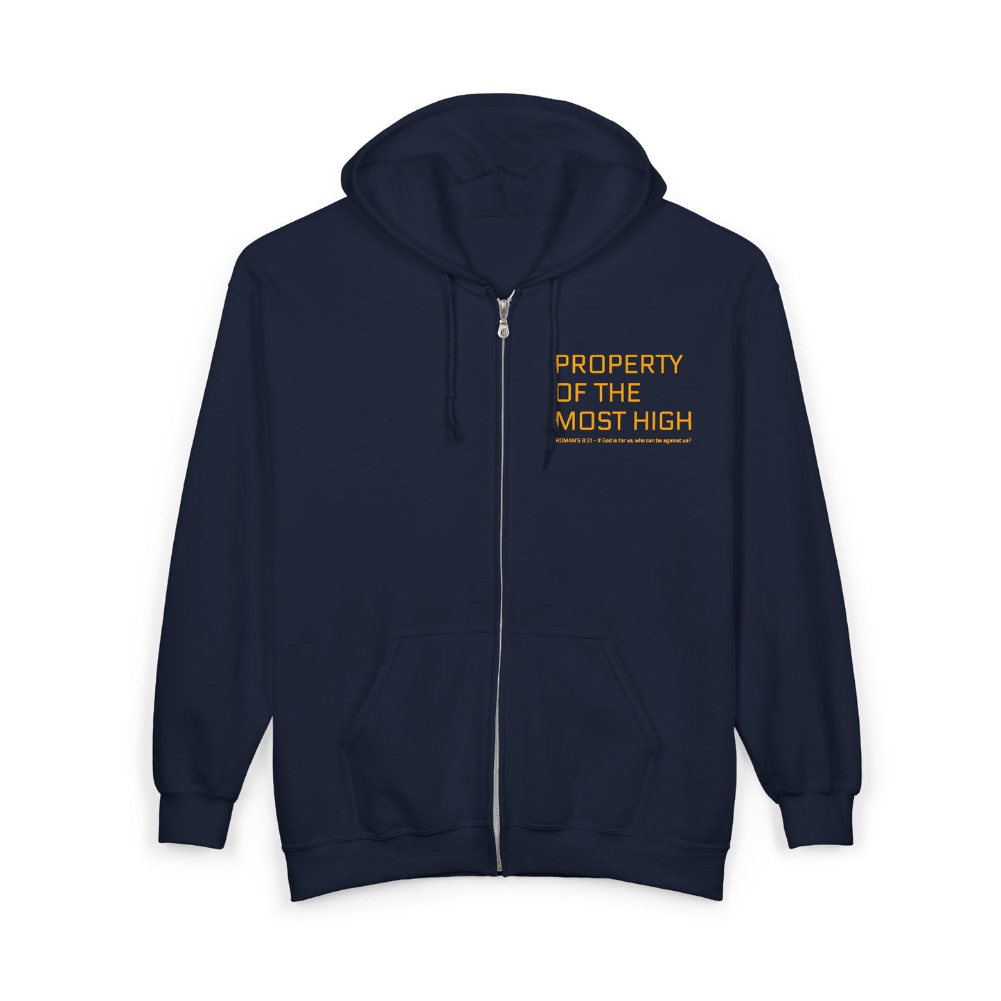 Property of the Most High Hooded Sweatshirt | Unisex Zip Hoodie for Everyday Wear, Casual Comfort, Gift for Spiritual Seekers, [...]