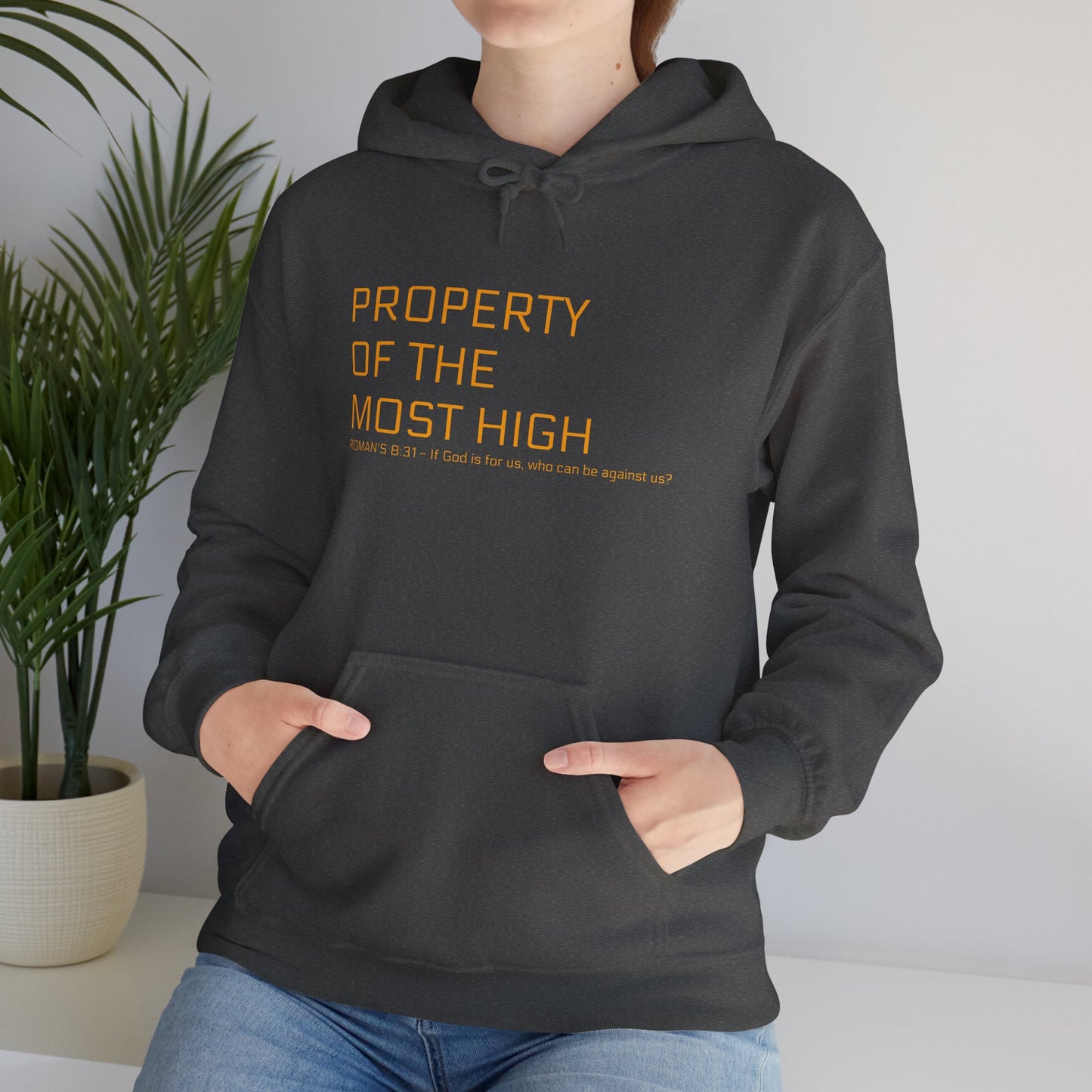 Property of the Most High Hoodie, Unisex Heavy Blend Sweatshirt, Inspirational Gift, Spiritual Apparel, Cozy Casual Wear, Perfect for [...]