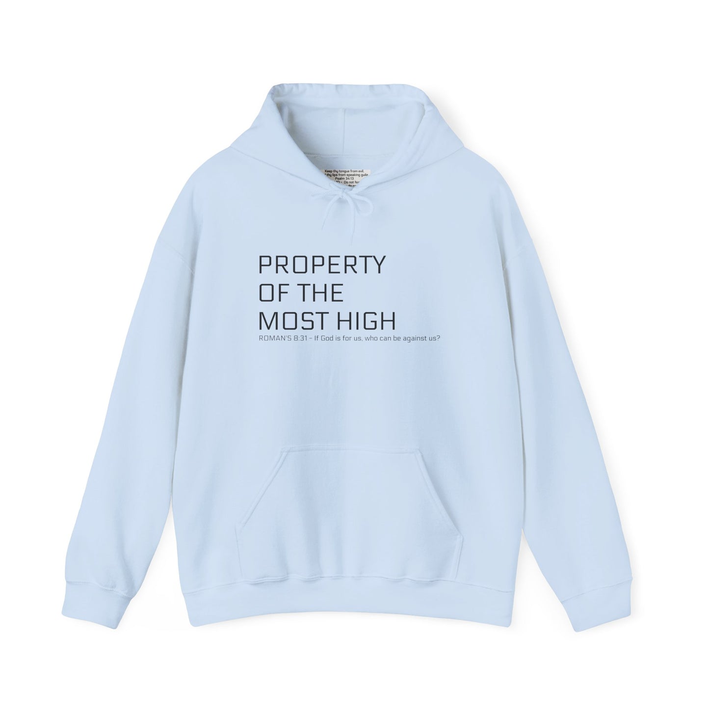 Property of the Most High Hoodie, Unisex Heavy Blend Sweatshirt, Inspirational Gift, Spiritual Apparel, Cozy Casual Wear, Perfect for [...]