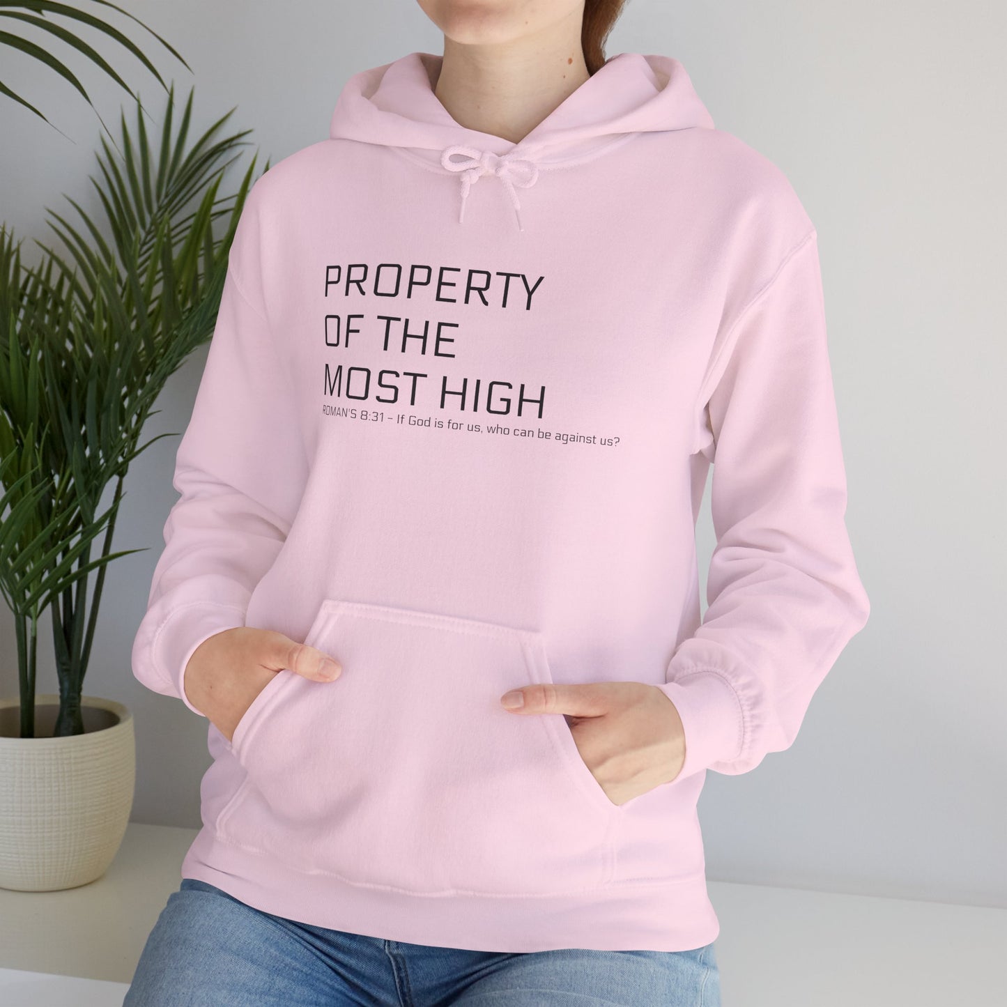Property of the Most High Hoodie, Unisex Heavy Blend Sweatshirt, Inspirational Gift, Spiritual Apparel, Cozy Casual Wear, Perfect for [...]