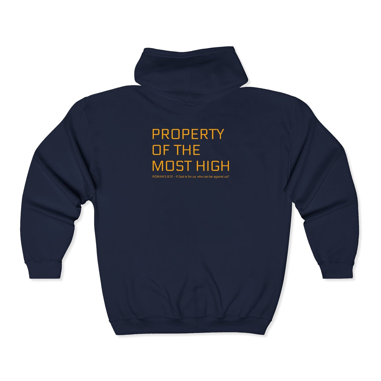 Property of the Most High Hooded Sweatshirt | Unisex Zip Hoodie for Everyday Wear, Casual Comfort, Gift for Spiritual Seekers, [...]
