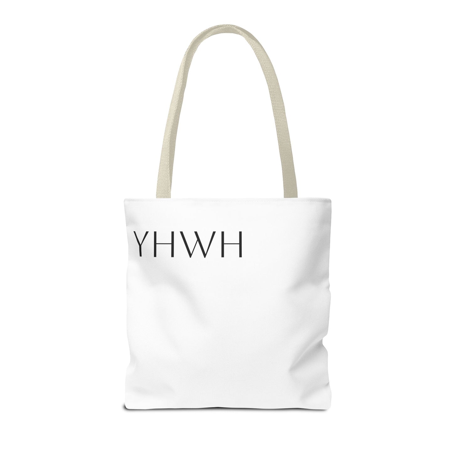 YHWH Symbol Tote Bag, Stylish Shopping Tote, Everyday Carry Bag, Spiritual Gift, Reusable Canvas Bag