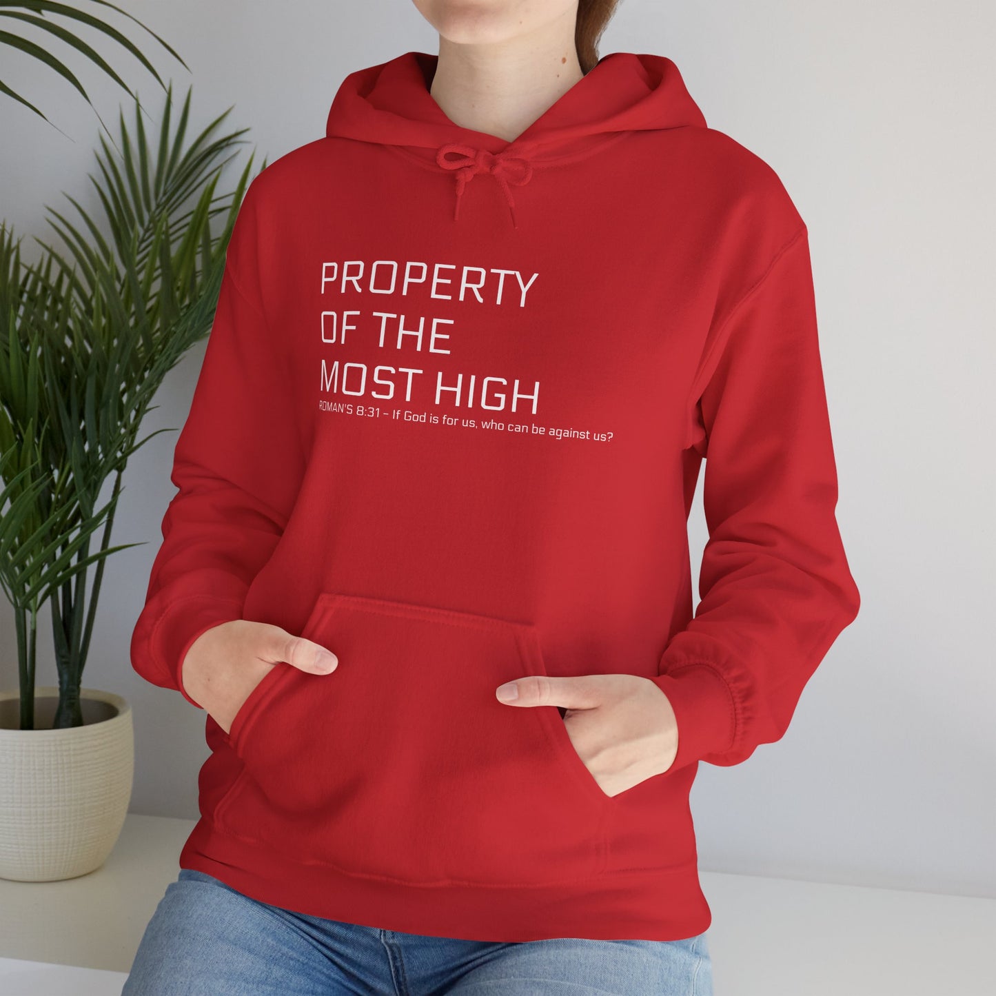 Property of the Most High Hoodie, Unisex Heavy Blend Sweatshirt, Inspirational Gift, Spiritual Apparel, Cozy Casual Wear, Perfect for [...]