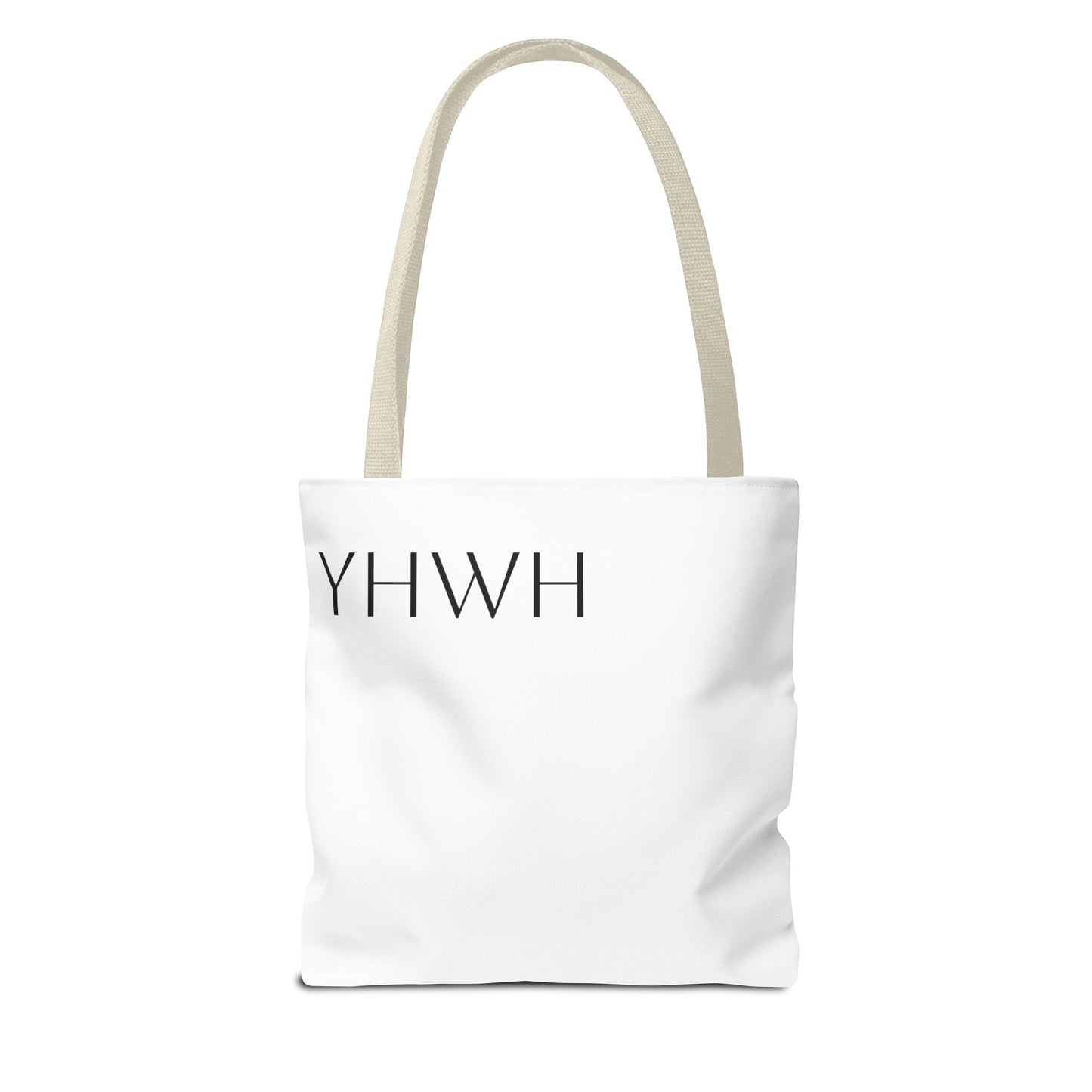 YHWH Symbol Tote Bag, Stylish Shopping Tote, Everyday Carry Bag, Spiritual Gift, Reusable Canvas Bag