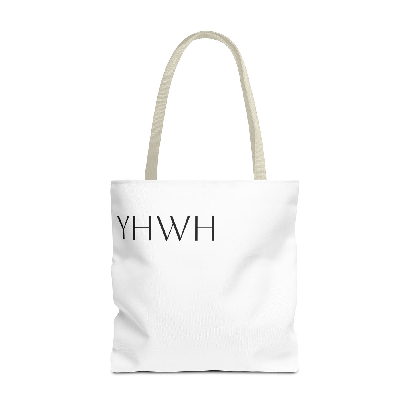 YHWH Symbol Tote Bag, Stylish Shopping Tote, Everyday Carry Bag, Spiritual Gift, Reusable Canvas Bag