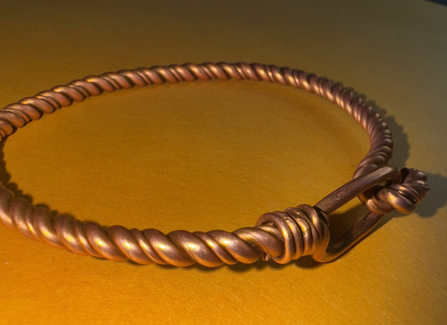 Handmade Copper Bracelet from Sparky (Improved)